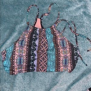 Xhilaration halter bikini top